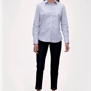 Banana Republic Women’s Riley  Tailored Fit Button Down Shirt Size 12